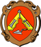 Maurer: Zunftwappen der Maurer in Gent