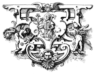 Zimmerer: Zunftwappen der Zimmerer in Linz von 1645